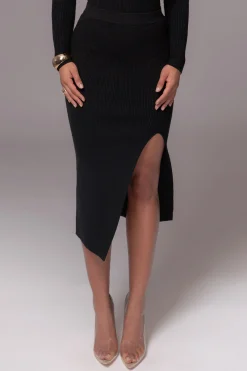 Black Cardinal Essential Knit Skirt*JLUXLABEL Online