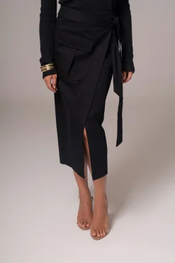 Black City Life Cargo Skirt*JLUXLABEL New