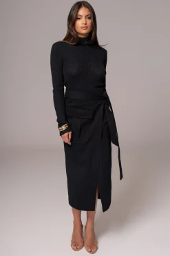 Black City Life Cargo Skirt*JLUXLABEL New