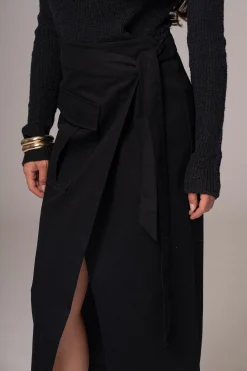 Black City Life Cargo Skirt*JLUXLABEL New