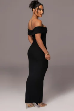 Black Custom Maxi Dress*JLUXLABEL Online