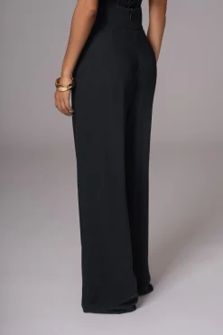 Black Explorer Linen Pants*JLUXLABEL Best