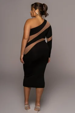 Black Eyes For You Midi Dress*JLUXLABEL Online