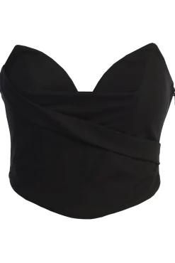 Black Falling For You Corset*JLUXLABEL Outlet