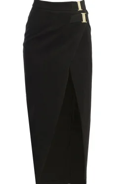 Black Gisele Slit Skirt*JLUXLABEL Fashion