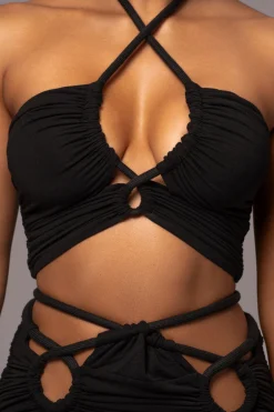 Black Go The Distance Skirt Set*JLUXLABEL Fashion