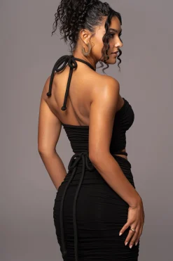 Black Go The Distance Skirt Set*JLUXLABEL Fashion