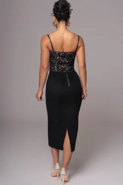 Black Grecia Lace Bustier Top*JLUXLABEL Best