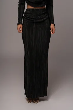 Black Haidyn Skirt Set*JLUXLABEL Hot