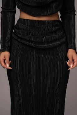 Black Haidyn Skirt Set*JLUXLABEL Hot