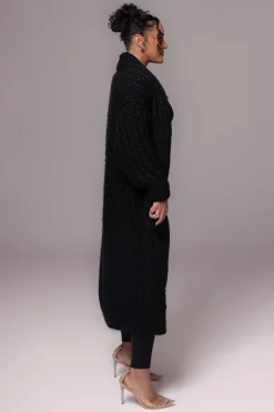Black Hold Me Close Shawl Collar Cardigan*JLUXLABEL Online