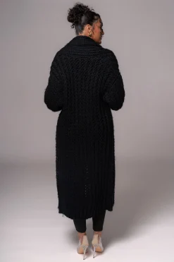 Black Hold Me Close Shawl Collar Cardigan*JLUXLABEL Online
