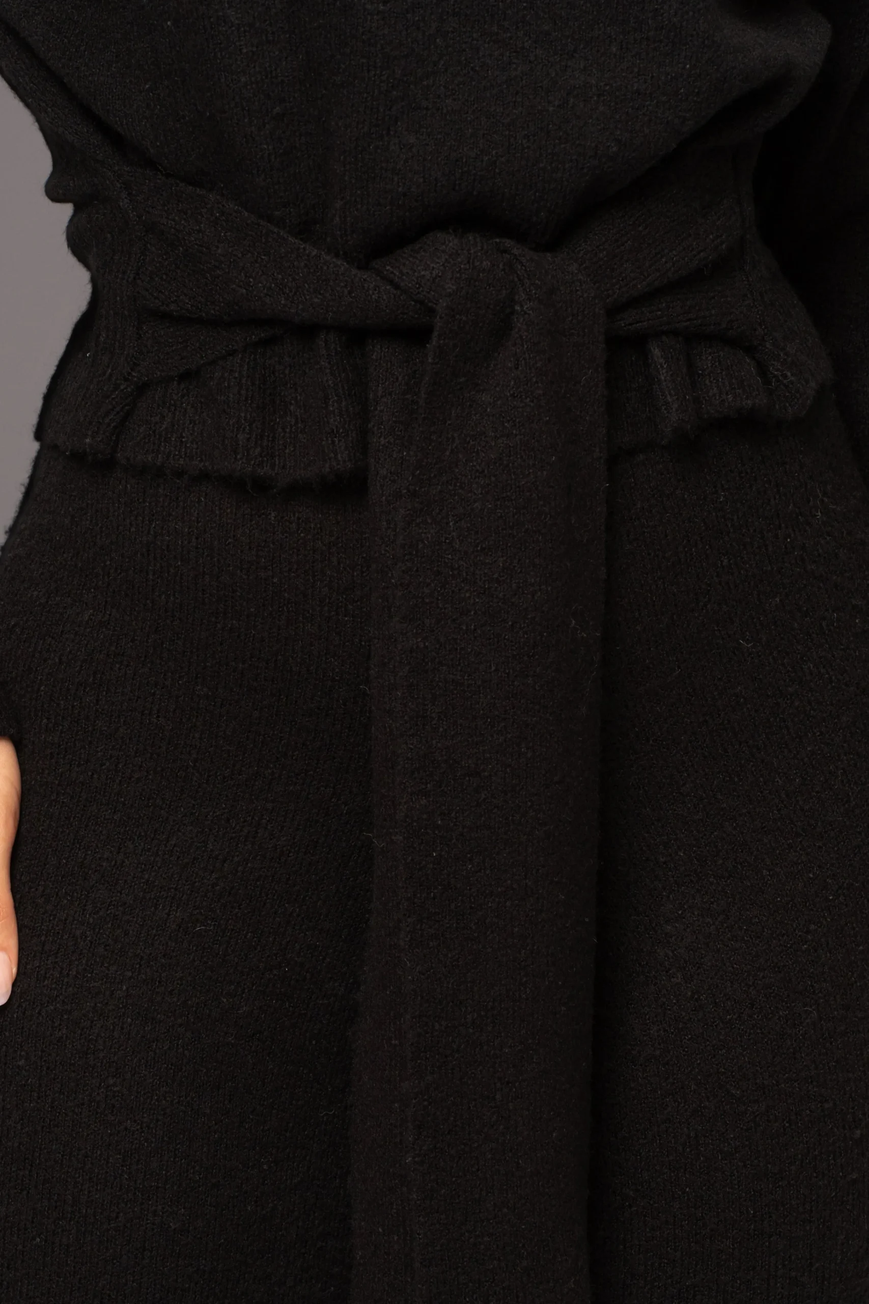 Black Ivy Sweater Knit Pant Set*JLUXLABEL New