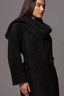 Black Jonah Coat*JLUXLABEL Clearance
