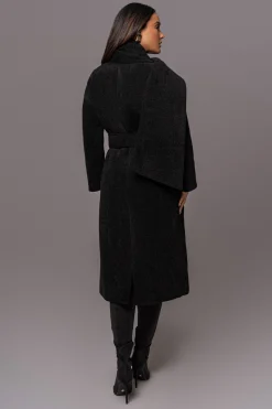 Black Jonah Coat*JLUXLABEL Clearance
