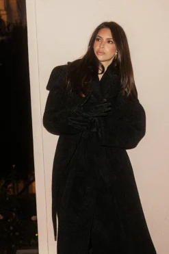 Black Jonah Coat*JLUXLABEL Clearance