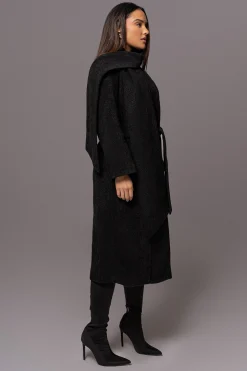 Black Jonah Coat*JLUXLABEL Clearance