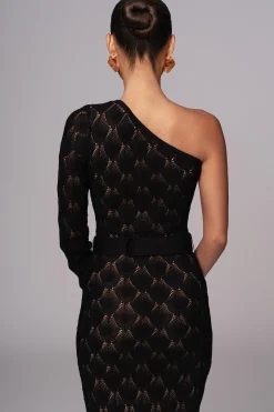 Black La Costa One Shoulder Dress*JLUXLABEL Fashion