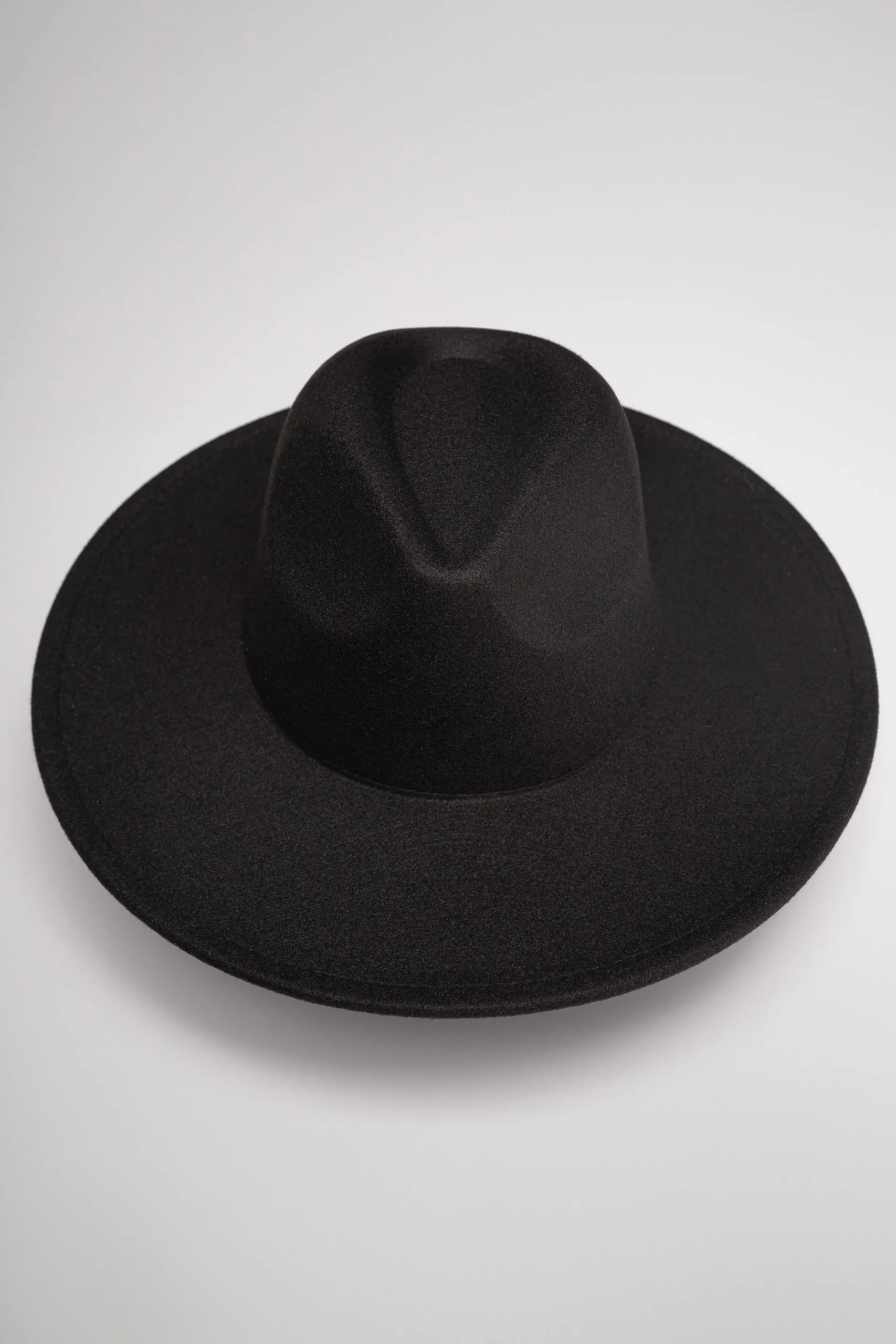 Black Margot Felt Hat*JLUXLABEL Fashion