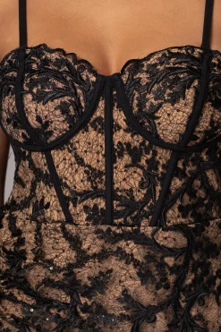 Black Marilyn Lace Mini Dress*JLUXLABEL Fashion