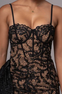 Black Marilyn Lace Mini Dress*JLUXLABEL Fashion