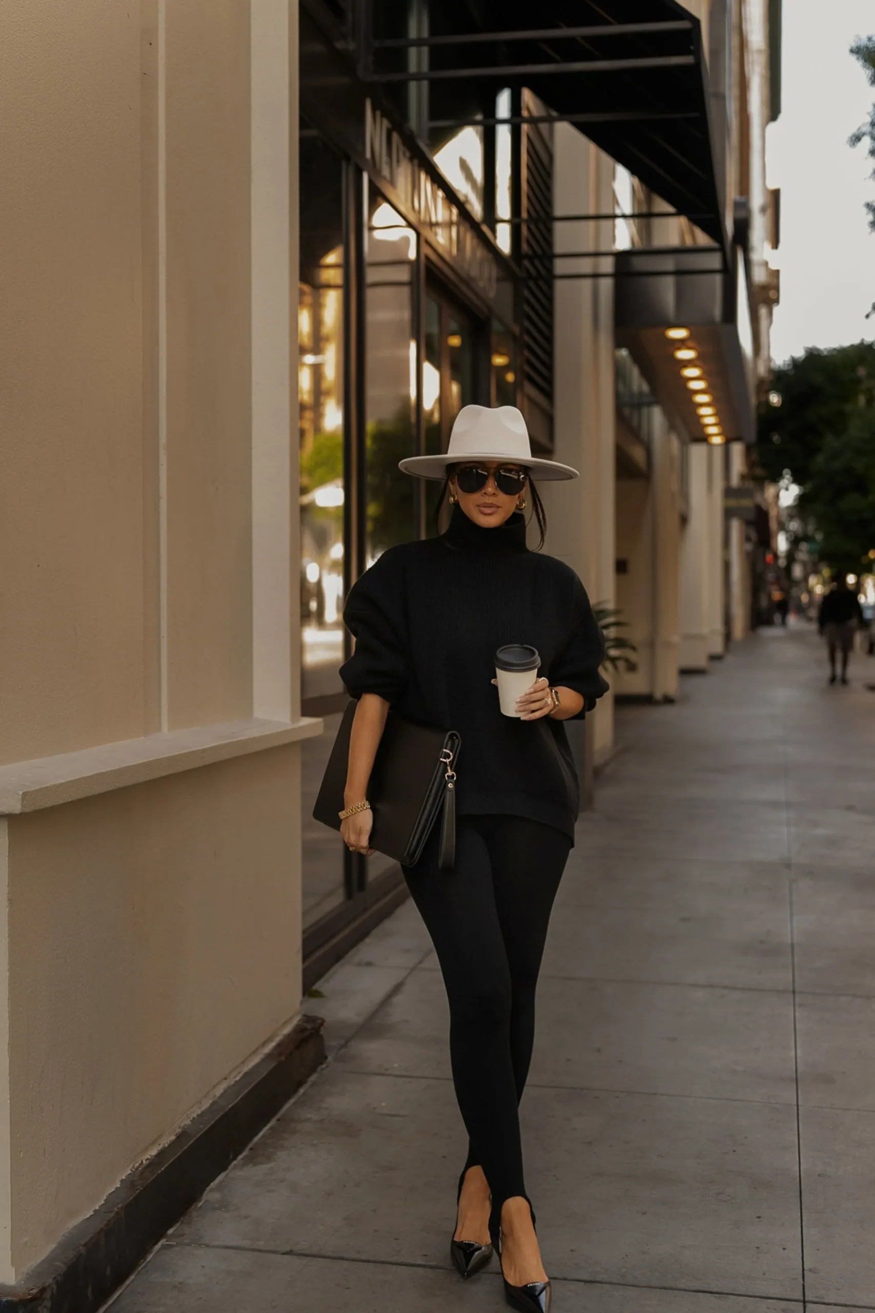 Black Marlow Leggings*JLUXLABEL New