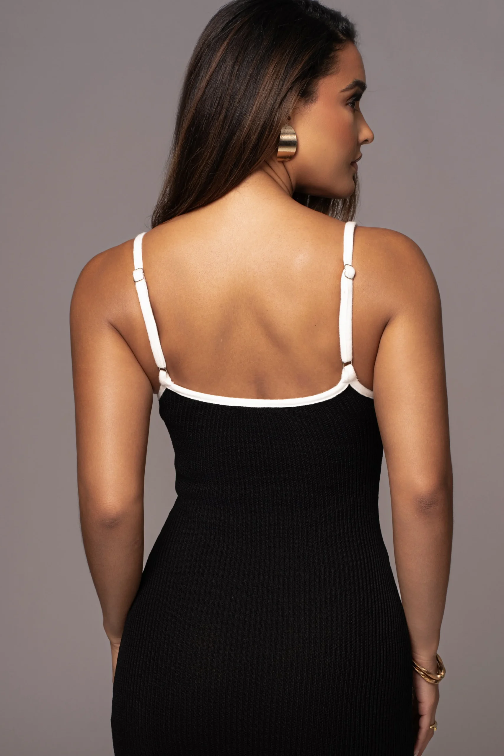 Black Model Citizen Knit Midi Dress*JLUXLABEL Sale