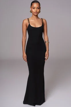 Black Nautical Escape Maxi Dress*JLUXLABEL Discount