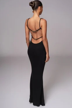 Black Nautical Escape Maxi Dress*JLUXLABEL Discount