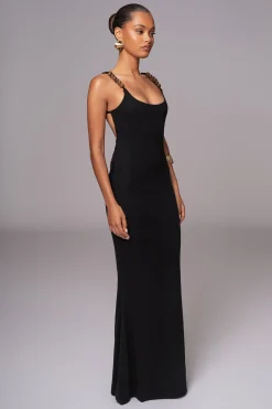 Black Nautical Escape Maxi Dress*JLUXLABEL Discount