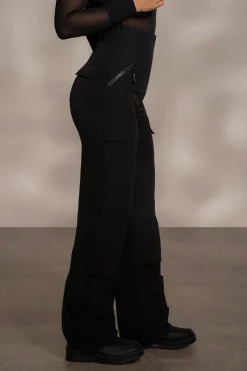 Black Nyah Nylon Utility Pants*JLUXLABEL Best