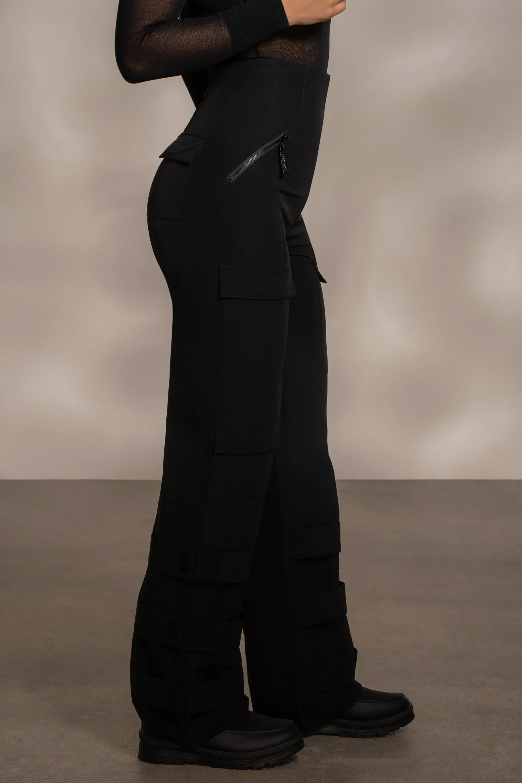 Black Nyah Nylon Utility Pants*JLUXLABEL Best