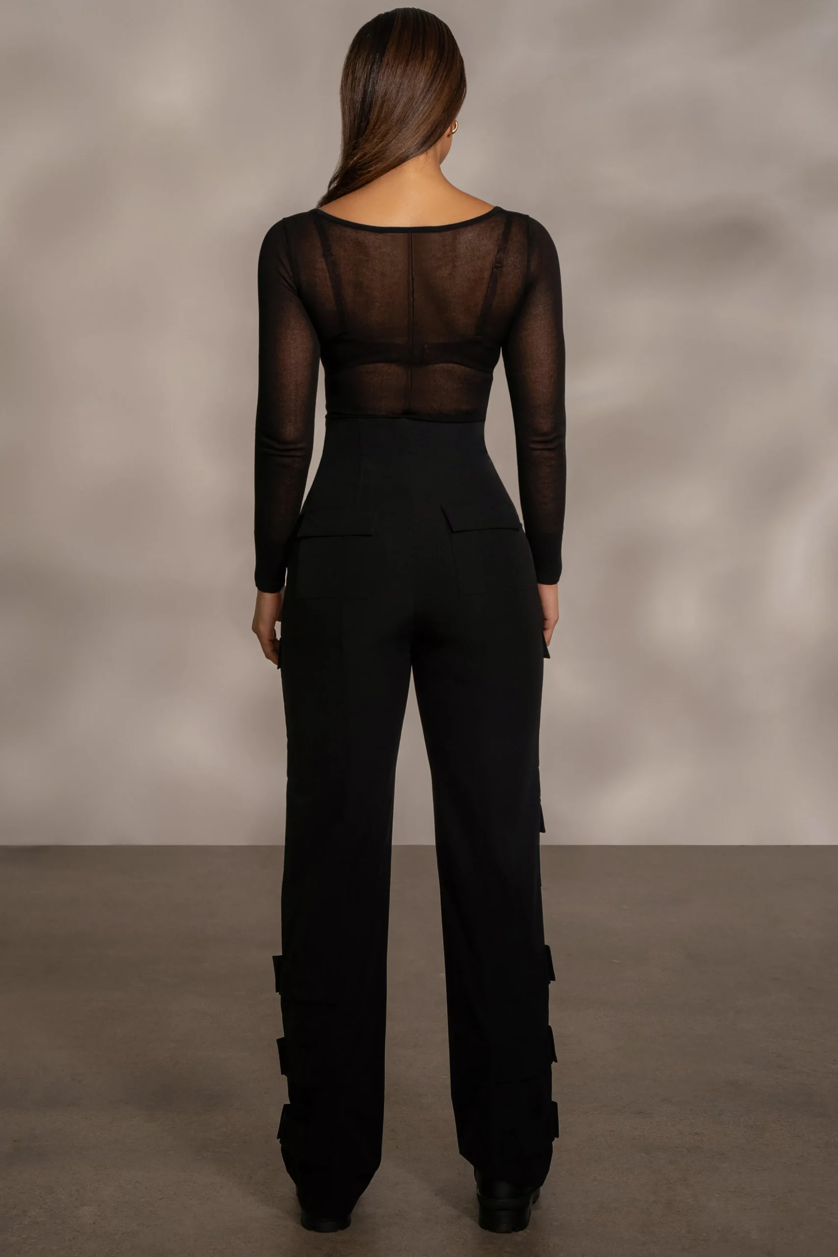 Black Nyah Nylon Utility Pants*JLUXLABEL Best