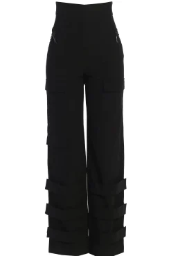 Black Nyah Nylon Utility Pants*JLUXLABEL Best