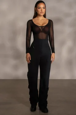 Black Nyah Nylon Utility Pants*JLUXLABEL Best