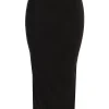 Black Phoenix Suede Skirt*JLUXLABEL New