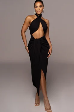 Black Sahara Dress*JLUXLABEL New