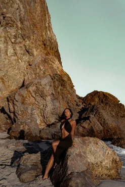 Black Sahara Dress*JLUXLABEL New