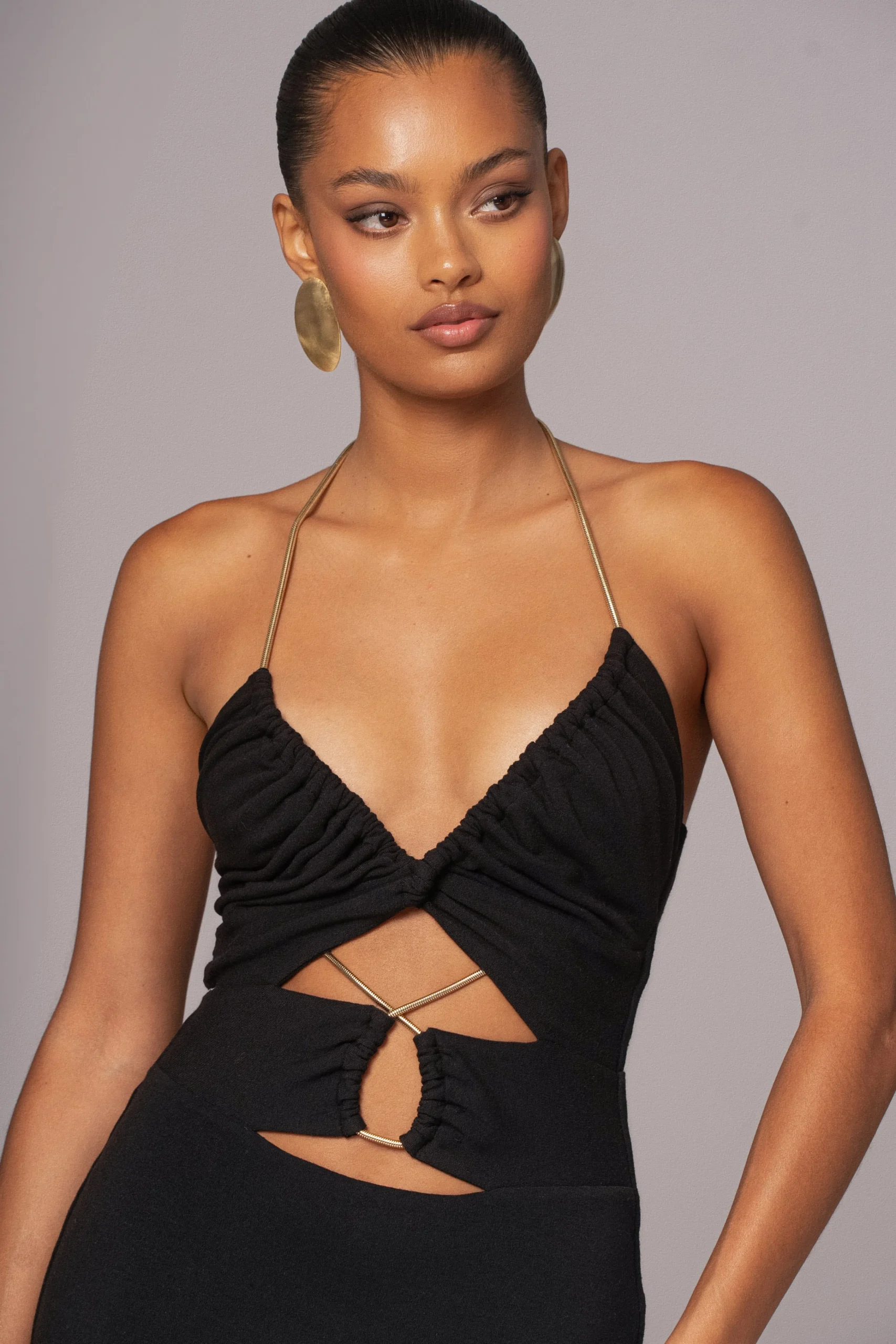 Black Secret Bloom Maxi Dress*JLUXLABEL Fashion