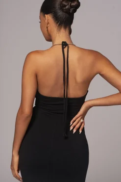 Black Secret Bloom Maxi Dress*JLUXLABEL Fashion