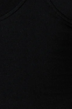 Black Secret Hideout Linen Dress*JLUXLABEL Online