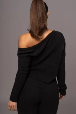 Black Sedona Knit Pant Set*JLUXLABEL Fashion