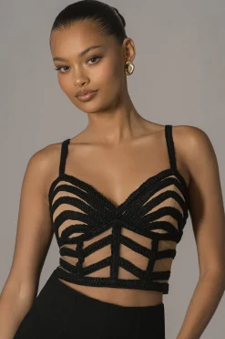 Black Serenity Bay Top*JLUXLABEL Best