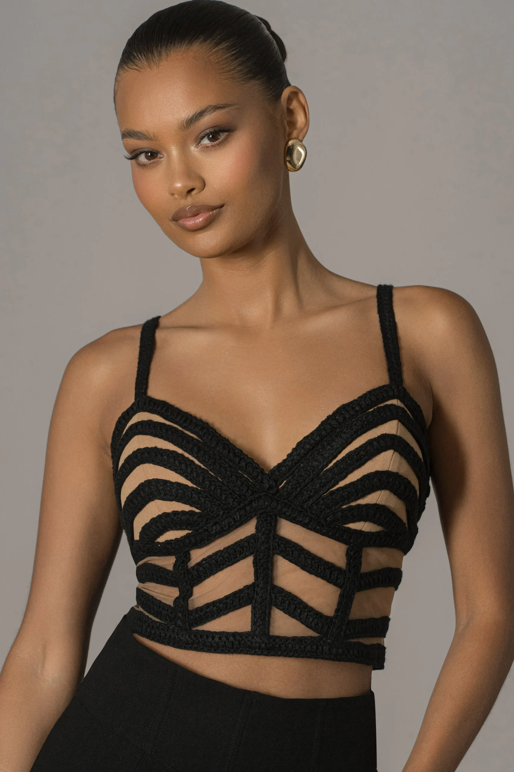 Black Serenity Bay Top*JLUXLABEL Best