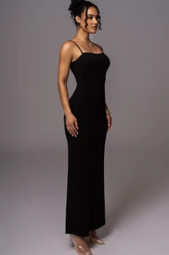 Black Smooth Simplicity Maxi Dress*JLUXLABEL New