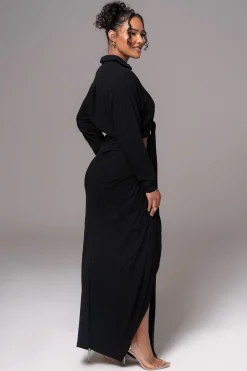 Black Soho Front Tied Woven Top*JLUXLABEL Fashion