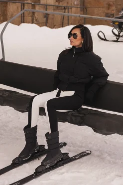 Black Stassie Ribbed Jacket*JLUXLABEL Hot