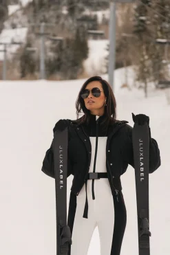 Black Stassie Ribbed Jacket*JLUXLABEL Hot