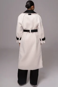 Black Suede And Sherpa Reversible Coat*JLUXLABEL New