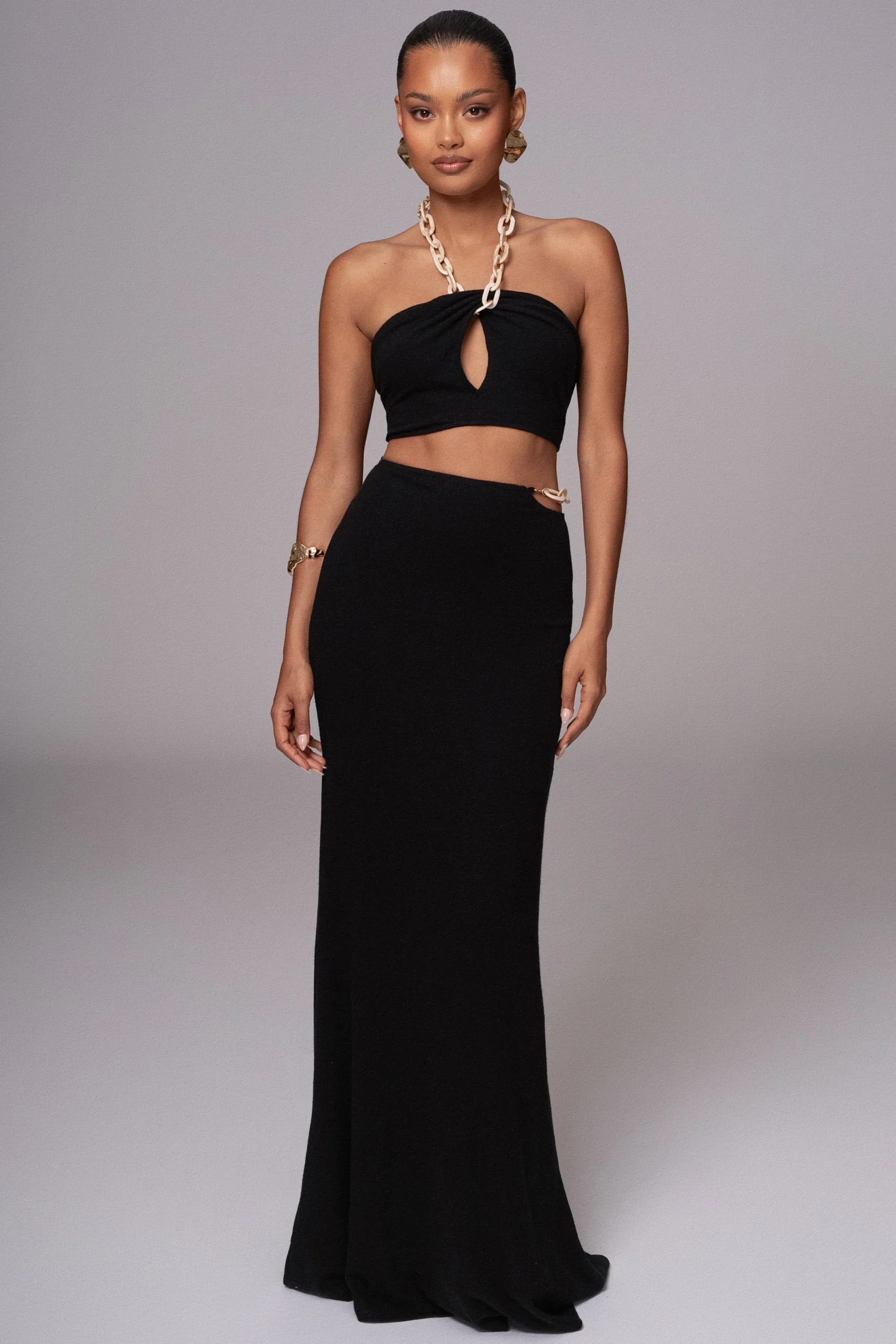 Black Summer Horizon Skirt Set*JLUXLABEL Fashion